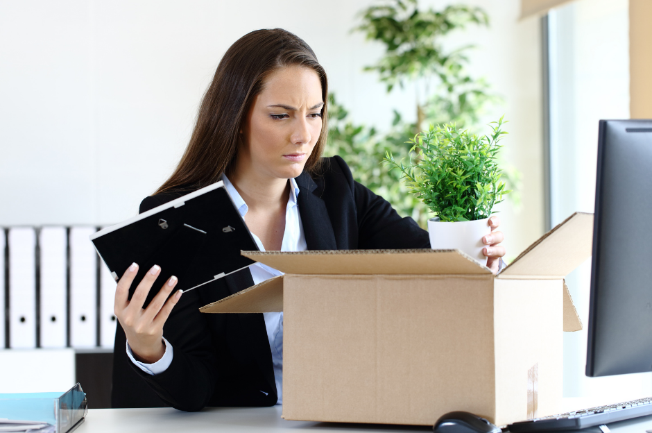 How should you handle an employee who has resigned then changed their mind?