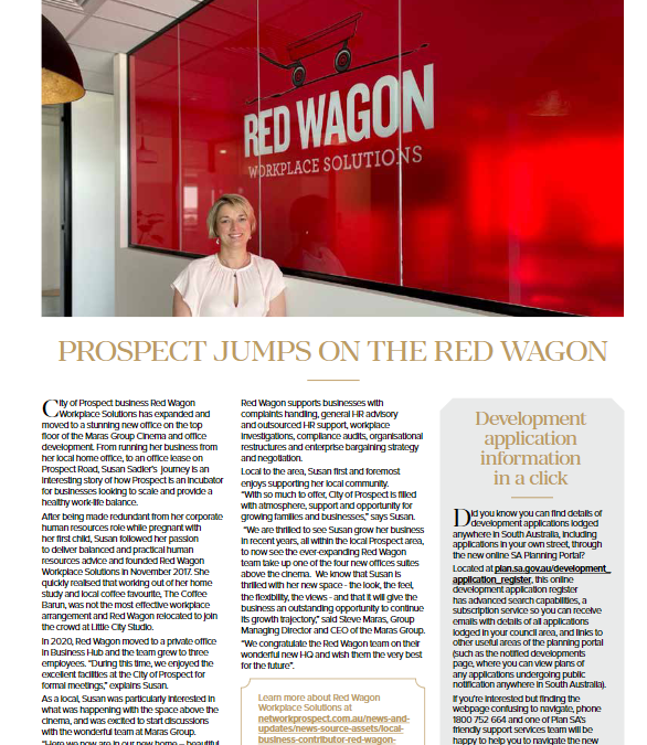 Prospect Jumps on the Red Wagon